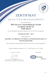 ISO Certificate